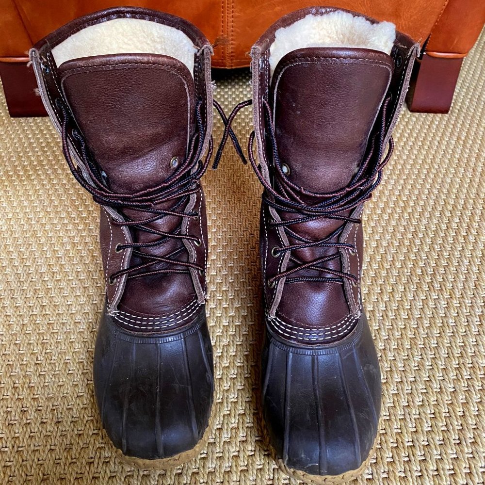 LL Bean Shearling Lined Boots